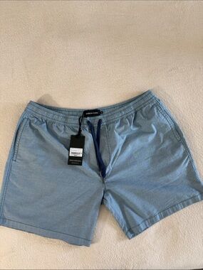 RODD& GUNN Light Blue Men's Swim Trunks